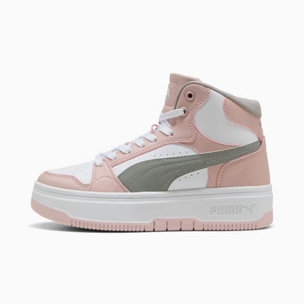 Женские белые кроссовки PUMA Rebound Femme Mid
