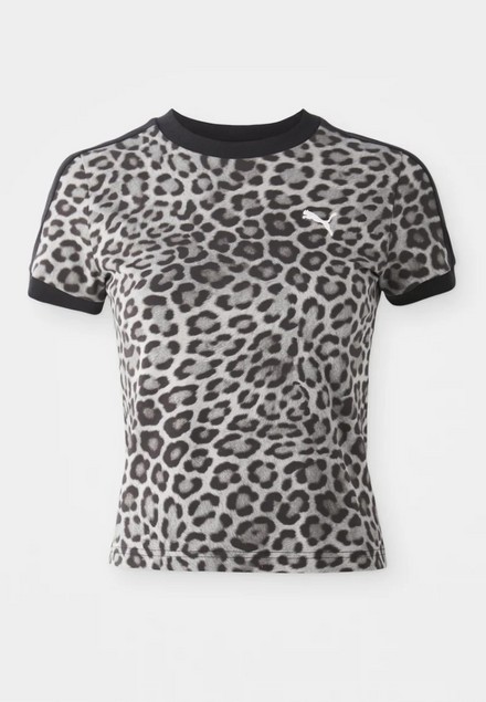 Женская футболка с коротким рукавом PUMA T7 Leo Luxe