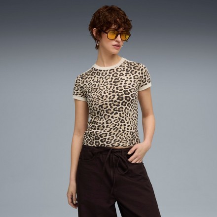 Футболка Puma T7 Leo Luxe All-Over Print Slim