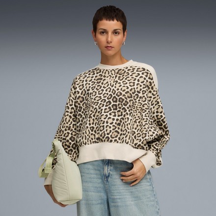Толстовка Puma T7 Leo Luxe All-Over Print Oversized