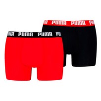 Спортивное нижнее белье Puma Everyday Basic Boxer 2 Pack Red/Black