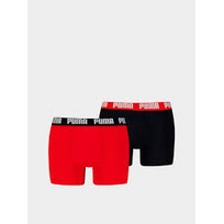 Спортивное нижнее белье Puma Everyday Basic Boxer 2 Pack Red/Black