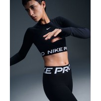 Nike Pro Women's Dri-FIT Cropped Long-Sleeve Top