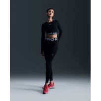 Nike Pro Women's Dri-FIT Cropped Long-Sleeve Top