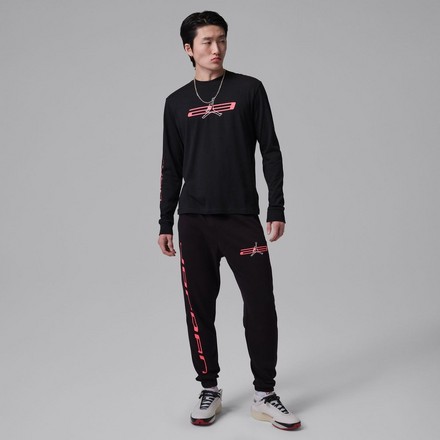 JORDAN SPORT DRI-FIT GRAPHIC CREW BLACK INFRARED